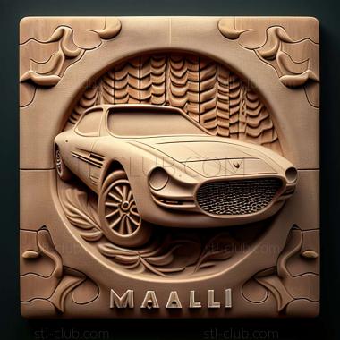 3D мадэль Maserati Mistral (STL)